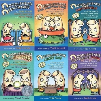 Оригинальная английская веселая манга: Глупый мальчик-лапша Noodleheads, 6-томный сборник рассказов